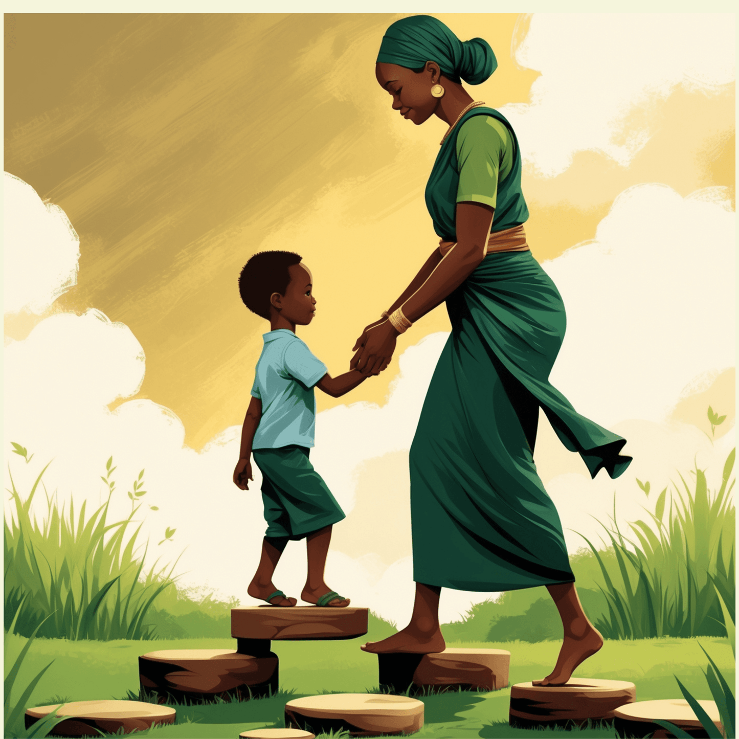 African Affirmation Cards for Kids | Printable | Confidence & Cultural Pride | Ages 3–12
