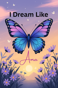 I Dream Like Ama”  Printable Affirmation Poster Set (PNG & PDF) – 11x14" Size – 3 Inspiring Characters