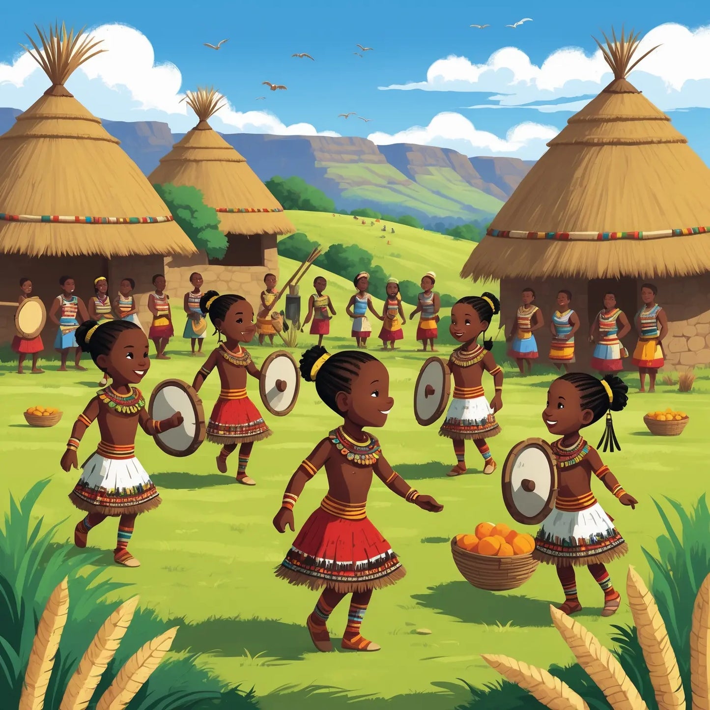 African Holiday Activities for Kids | Printable Kindness Cards & Family Traditions | Ages 3–12