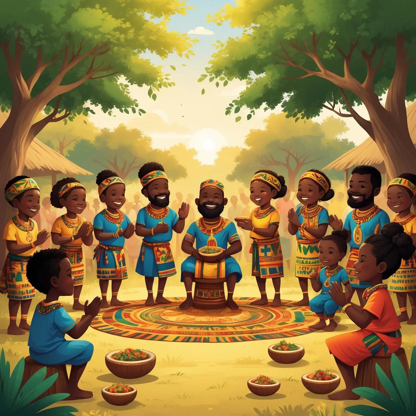 African Holiday Activities for Kids | Printable Kindness Cards & Family Traditions | Ages 3–12