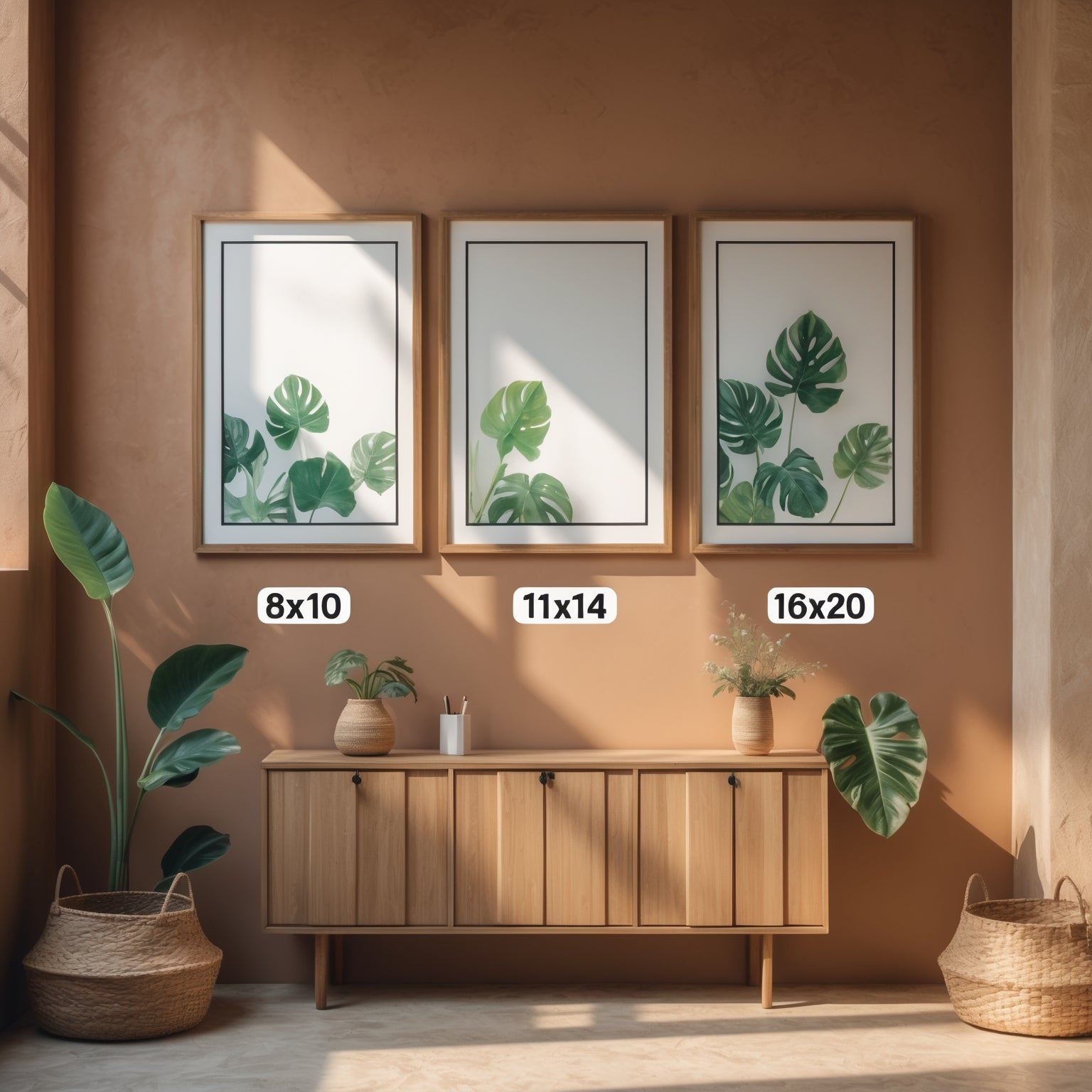 Phoenix Calm Poster Bundle – Printable Affirmations in 3 Sizes (8x10, 11x14, 16x20)