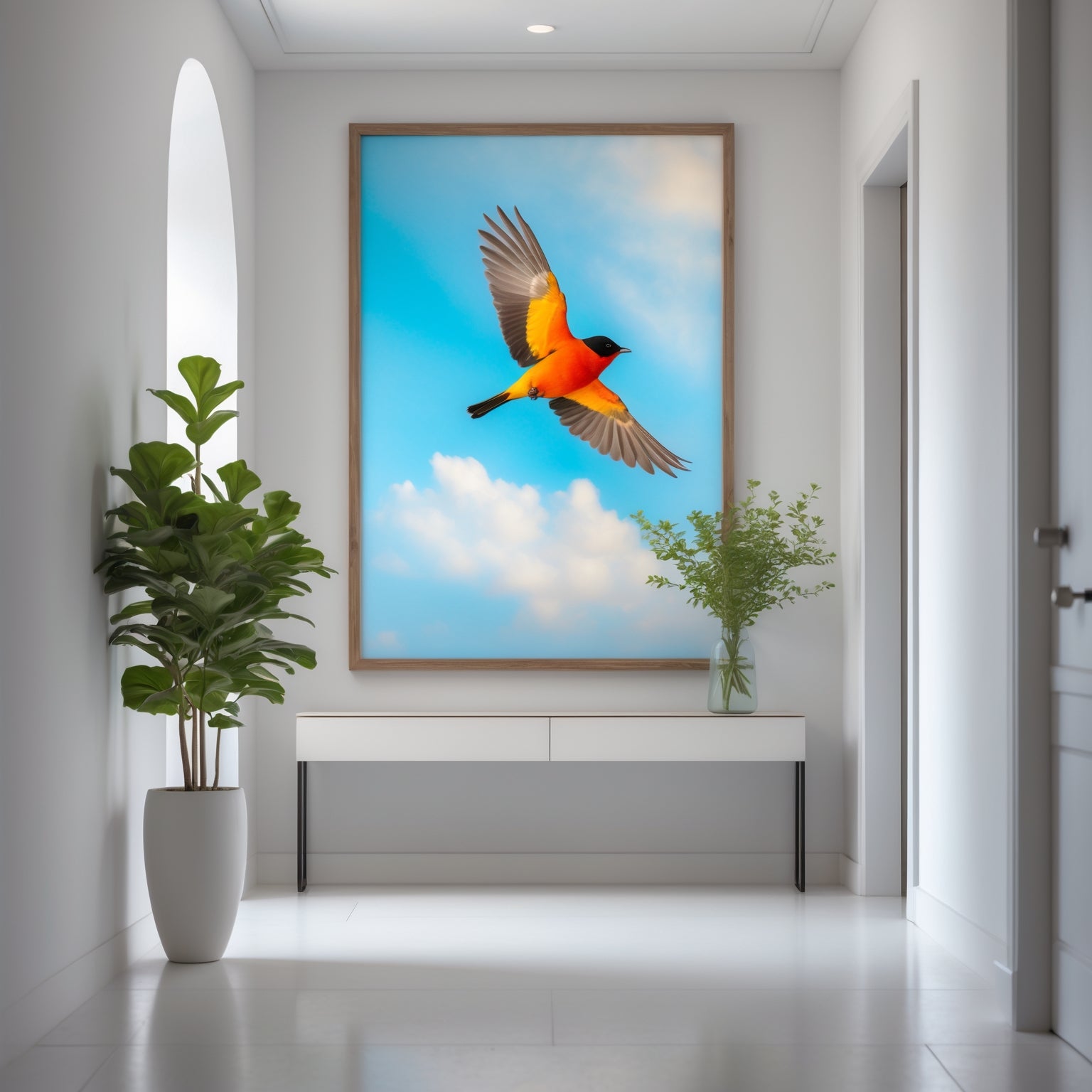 I Dream Like Ama” – African Flamingo Affirmation Poster (8x10", PNG + PDF)