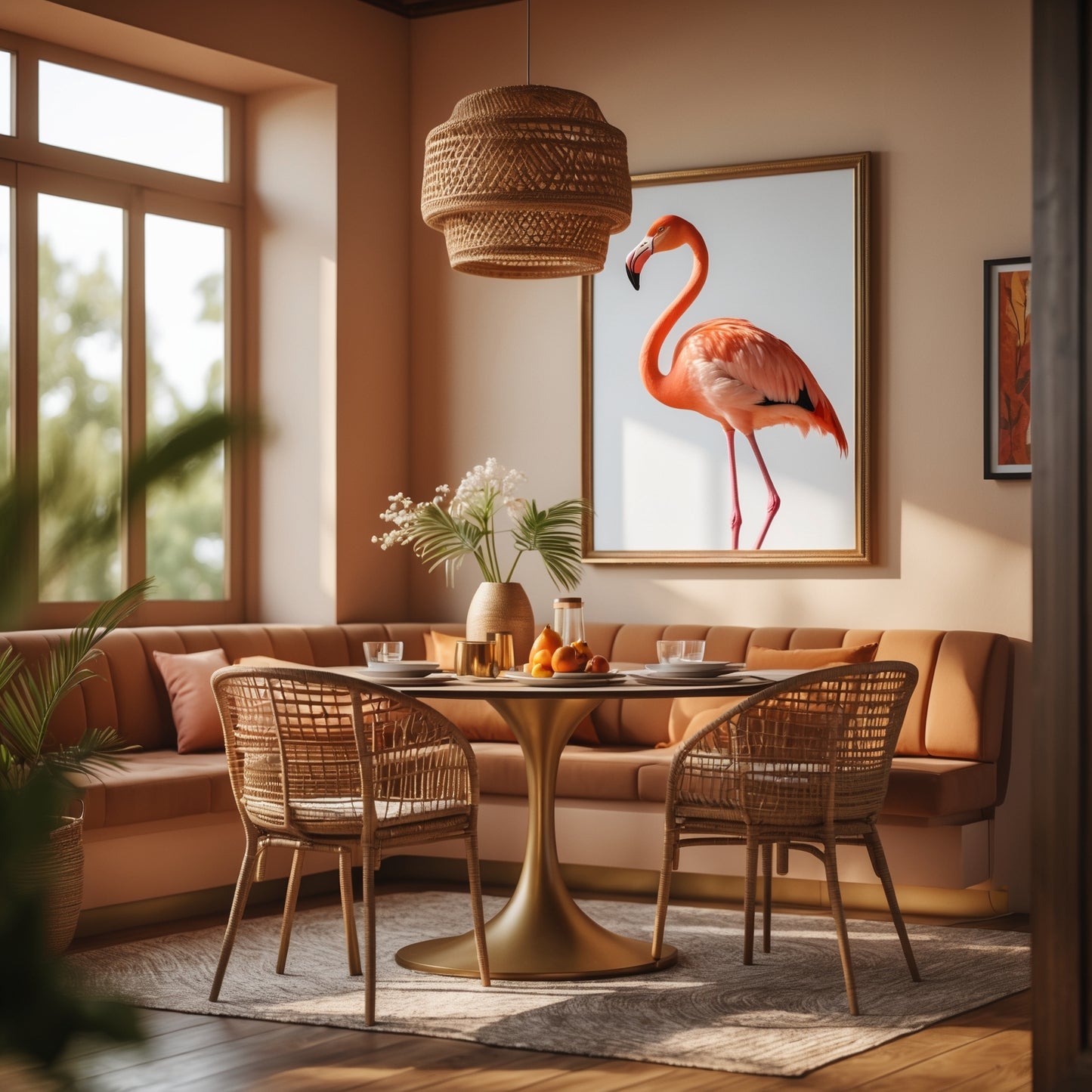 I Dream Like Ama” – African Flamingo Affirmation Poster (8x10", PNG + PDF)