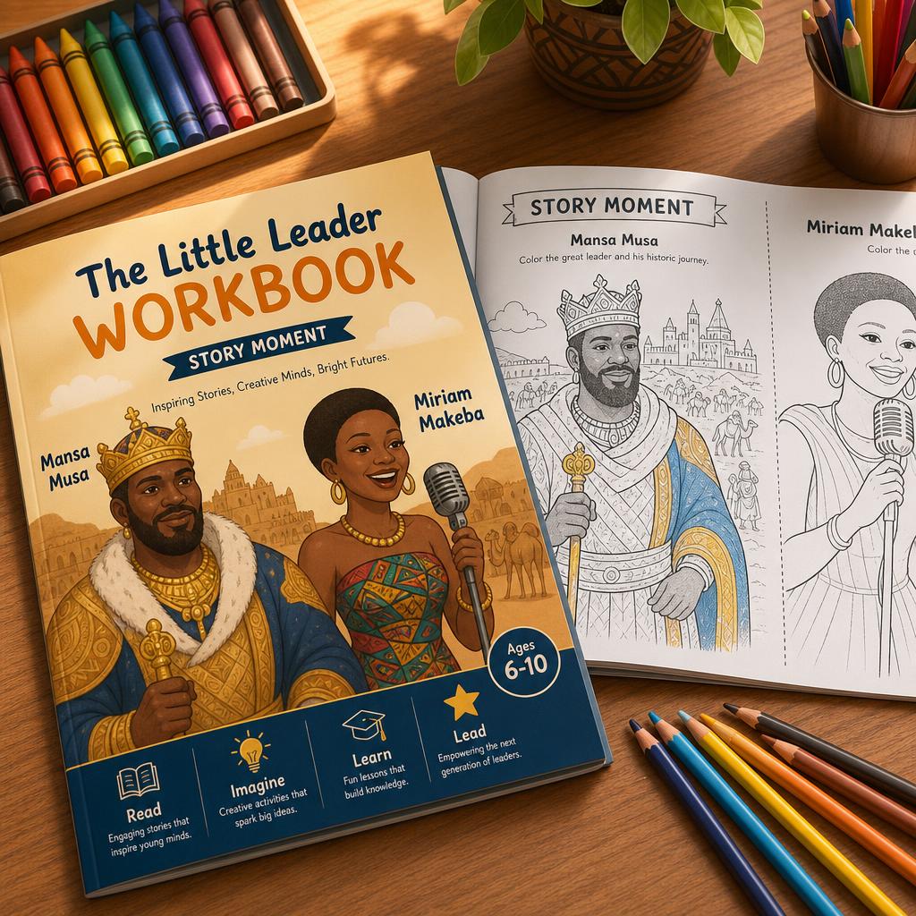 African Leaders & Trailblazers for Kids | Printable Biographies, Activities & Poster | Ages 6–10