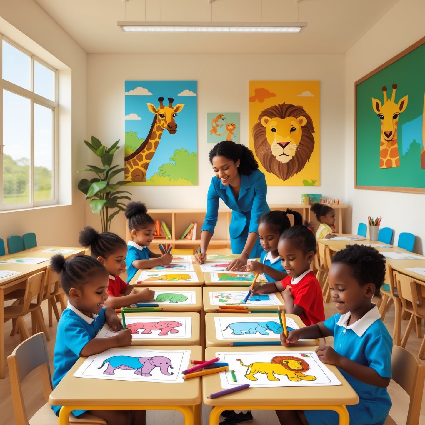 African Kindness Activities for Kids | Printable SEL & Character Building | Ages 4–10