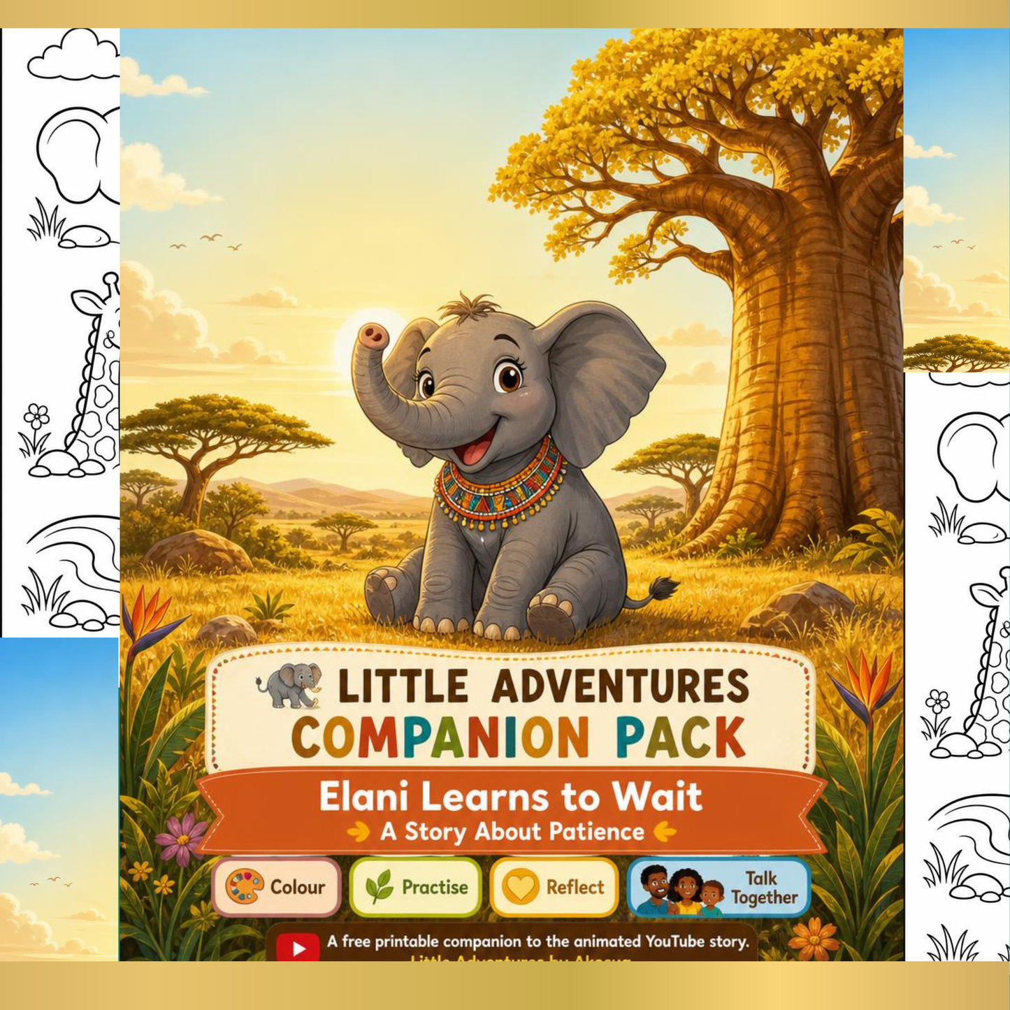 Elani Learns to Wait — A Free Patience Companion Pack for Little Adventurers