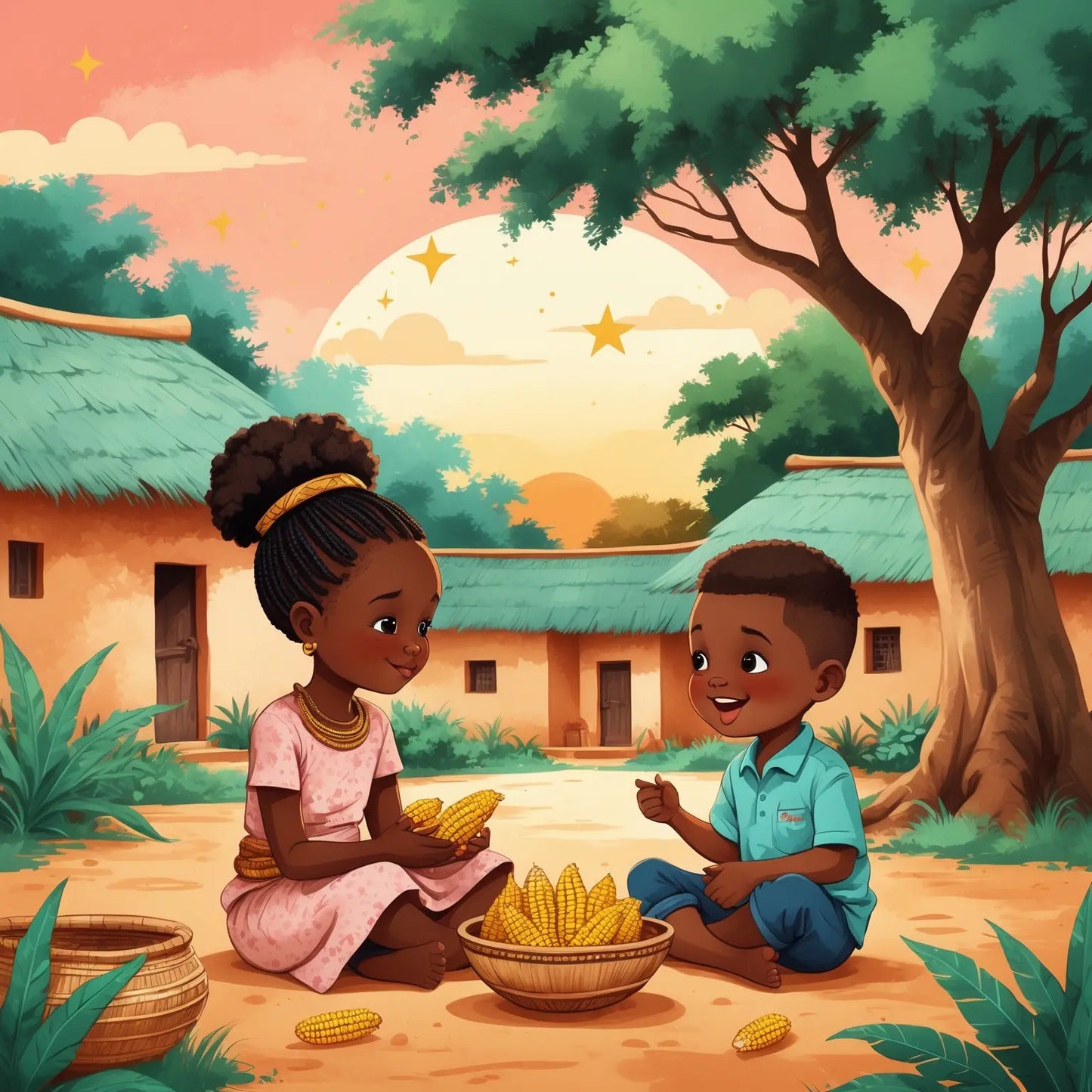 Raising Kind & Confident Kids with African Wisdom | Printable Parenting Mini Course | Ages 4–10